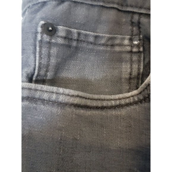 Levi's 514 Gray Denim Jeans Straight Leg Size 36X30 - Picture 5 of 8
